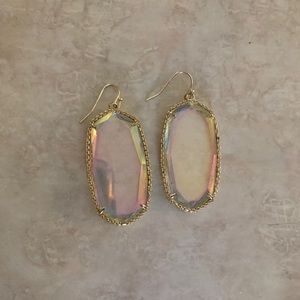 Clear Iridescent Deily Earrings (limited edition)!